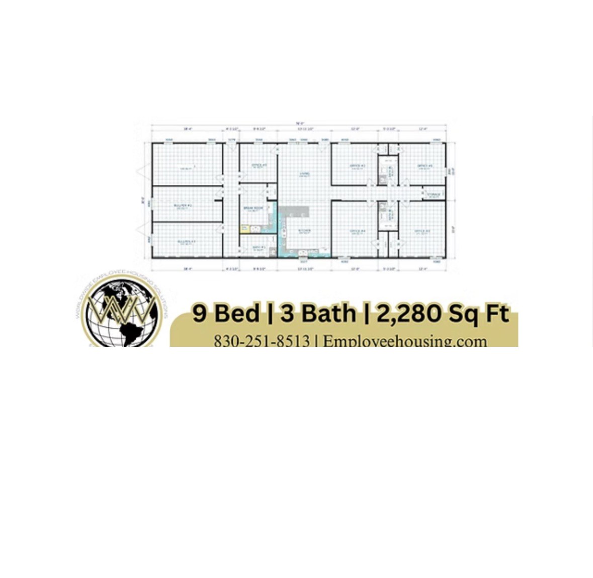 The Great White Floor Plan