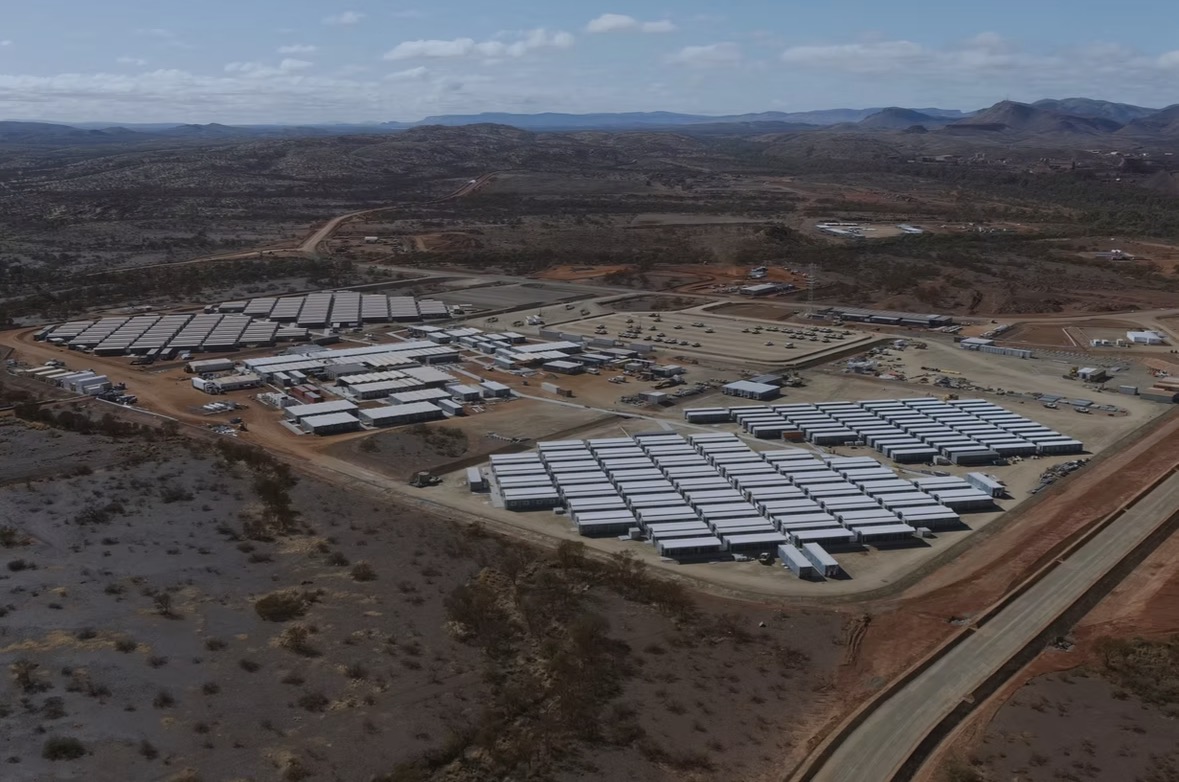 Remote Site Man Camp – Aerial View