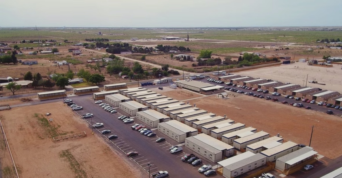 Oilfield Housing Complex – Aerial View