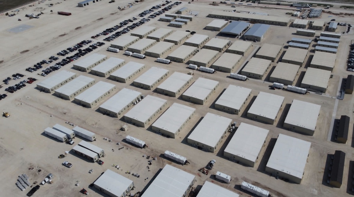 Government Contract Housing – Aerial View